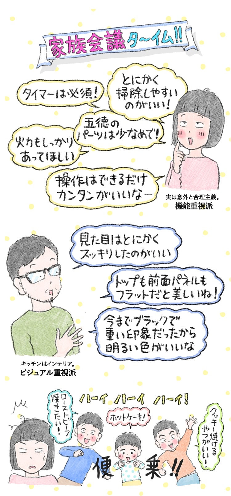 家族会議タ～イム!!